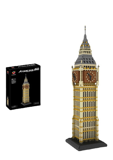 Pinzhixing building blocks compatible with LEGO Pinzhixing micro-grain assembly building blocks toys Potala Palace Taj Mahal Vasili Church Pinzhixing-9922 Tibet Potala Palace