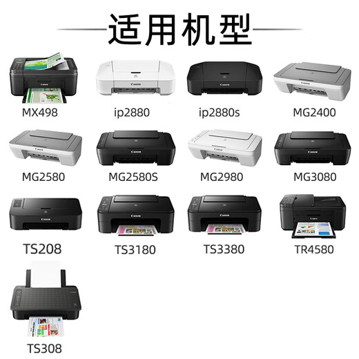 Canon PG-845-Druckerpatronen eignen sich für MG2580S TS3180 TS3380 MG2400 TS208 [BEHANDELT CAPAPLE CARBE] Original CL 846XL (300 Seiten)