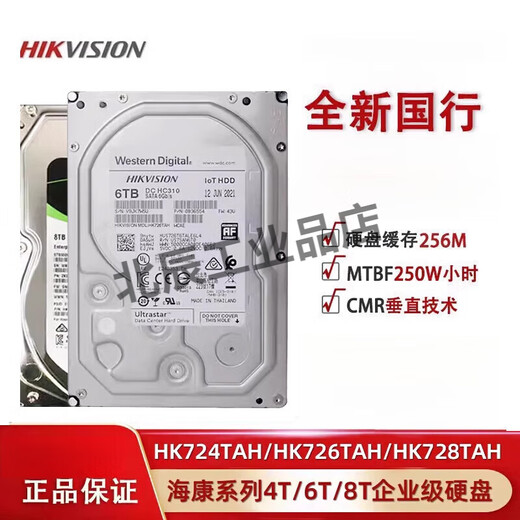 海康威视（HIKVISION）HK724TAH HK726TAH HK728TAH企业级4T/6T/8 20TB 20TB HK7220TH 20TB