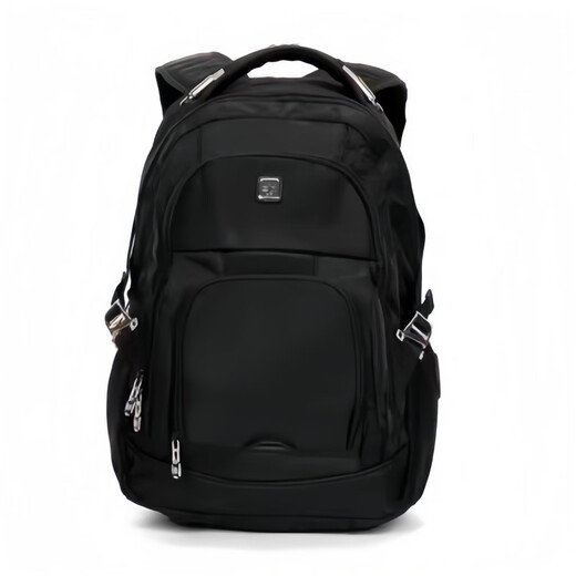 SUISSEWIN Swiss backpack saber business commuting large capacity water-proof computer backpack fashion student internet celebrity bag black 9923 classic model