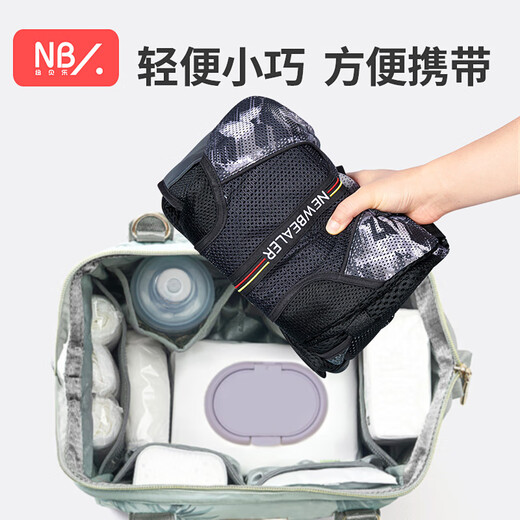 纽贝乐婴儿背带前抱式宝宝背带前后两用儿童简易背娃抱娃神器释放双手 蓝色：升级旋钮背带款，前后两用