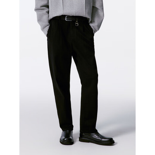 GXG men's textured jeans soft autumn 24 black 175/L