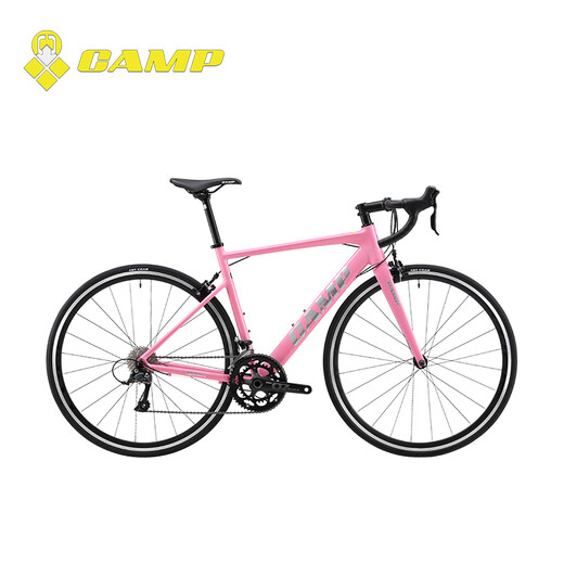 
CAMP RADON Road Bike Aluminum Alloy Shuntai 18 Speed ​​Race Bike Ring Brake Sports Racing Carbon Fiber Fork Bike Silver 18 Speed ​​500 Sizes