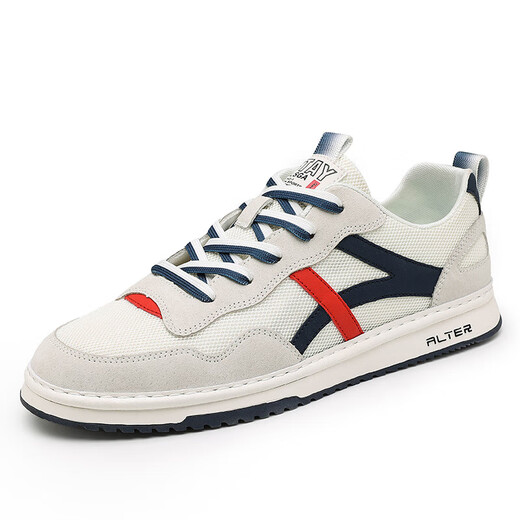 Camel Forrest Gump Shoes para hombres en verano y otoño zapatos para hombres transpirables 2024 Nuevos zapatos blancos de malla para hombres Softs suaves versátiles versátiles casuales Milan Mesh-9910 44 Sports Shoe tamaño