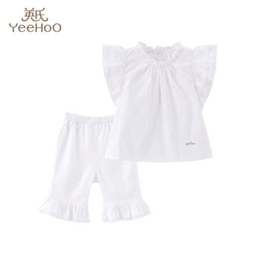 Yeehoo [mismo modelo en el centro comercial de compras] Set de algodón de algodón pantalones cortos de chaleco de algodón cómodo y fresco