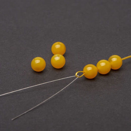 Yitan Pearl Thin Steel Wire Lead Bead Wenwan Bead Bracelet Threading Tool Threading Bead Needle Pulling Thread 10 Needle Leads Wenwan Soft Steel Wire-Strong and Durable