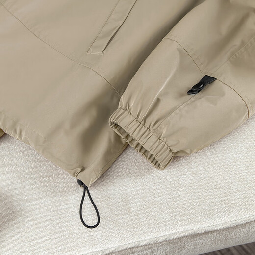 Ella es una pequeña chaqueta corta para mujeres en 2025 ropa de otoño nuevo estilo jersey chaqueta de trabajo casual con capucha