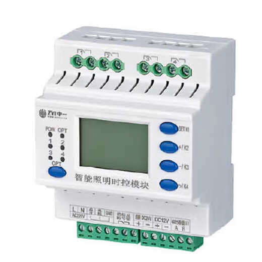 Mai Kechen intelligent lighting control module time control light control astronomical clock street light controller relay switch dimming time control module 4-way 16AZY0416SK