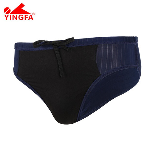 YINGFA (YINGFA) YINGFA swimming trunks Men's professional swimming trunks Recommended swimsuits for adult and children training and competition swimming teams Blue XL Recommended weight 80-100Jin Jin equals 0.5 kg