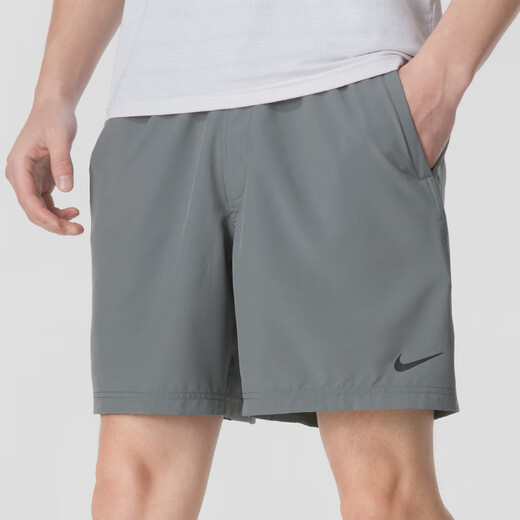 Nike (Nike) Shorts Herren 2025 Sommer neuer Stil Fünf-Punkte-Hosen Atmungsaktives Eis Silk Schnelltrocknungshose Running Fitness Sports Hosen DV9858-084/Show Fotos, um 5 XL (180/84A) zurückzugeben, um zurückzugeben 5 XL (180/84a)