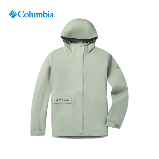 哥伦比亚24秋冬新款Columbia哥伦比亚户外防水透气单层冲锋衣外套女XR3937 191 M