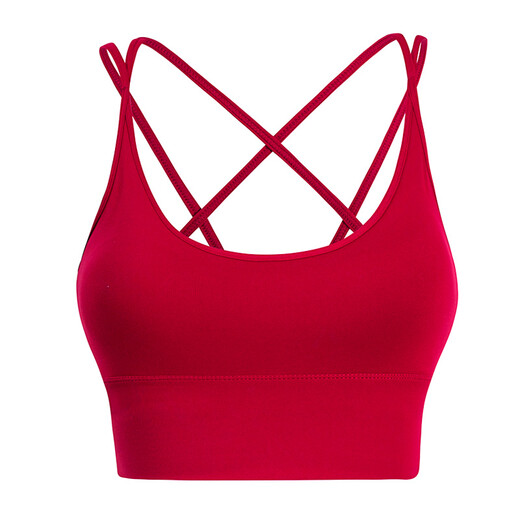 Shuangxiu yoga clothing set for women, high-end, beautiful back and butt lift, professional Pilates training clothing, gym sports vest, avocado green suit M (100-110Jin Jin equals 0.5kg)