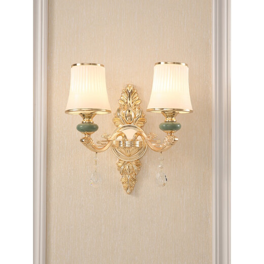 Clcey European Style Wall Light Schlafzimmer Nacht