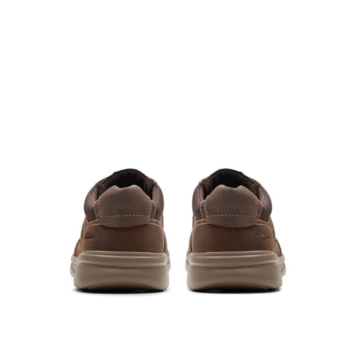 Clarks Bradley Walk Men's Shoes Oxford Shoes Classic Wear-Resistant Lightweight Breathable Cushioning Business Casual Shoes Leather (Beeswax) 44 (10.5 US)