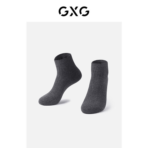 GXG socks single and double casual short socks black business summer sweat-absorbent cotton socks boat socks men's cotton white one size