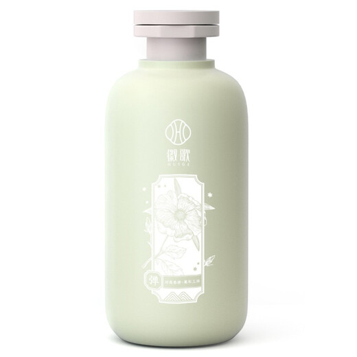 Huige Elastane for curly hair, moisturizing and styling for women, anti-frizz hair styling cream, perm and hair care, two bottles, plumping elastin 300ML*2