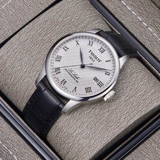 Tissot (TISSOT) second-hand 99 new Tissot men's watch Lilock second-hand mechanical men's watch Tissot watch men's casual sports second-hand luxury watch silver plate belt 80 cores T006.407.16.033.00