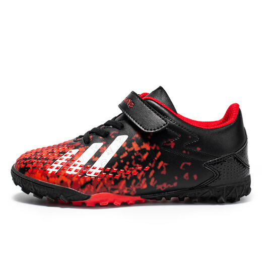 
FEELACES high-value Ronaldo football shoes men's broken nails tf long nails ag Messi artificial grass white student children's training shoes 6199 broken nails white blue 35