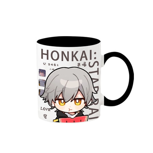 Donau Dream Cang Schaden Sternkuppel Railway Scope fließend Firefly 2d Peripheral Keramik Becher Milch Tasse Kaffeetasse Büro Wasser Tasse T6169 Robin Tasse 0 0 ml