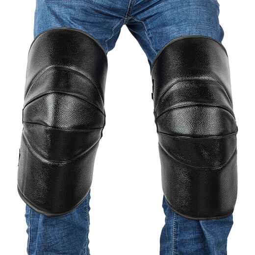 Yaphtes electric vehicle knee pads, winter motorcycle PU warm men's and women's riding and running thickened windproof and cold-proof leggings