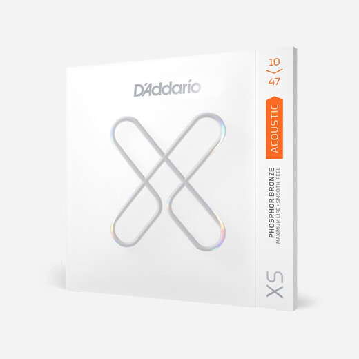 
Dadario XS series guitar strings set 6 folk coated strings full set EXP16 upgraded strings XS1047 coated phosphor bronze-soft feel 10-47