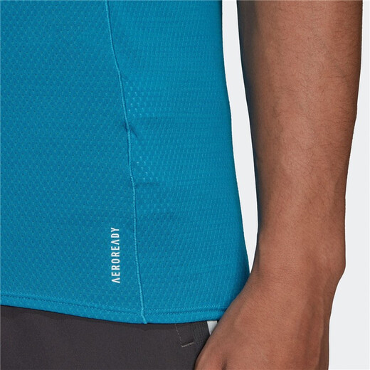 阿迪达斯（adidas）男子运动训练休闲舒适透气短袖T恤 FK1591 H25048 2XL