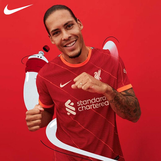 Nike 21/22 Saison Liverpool Home Player/Fan's Edition Kurzarm T-Shirt Jacke Fußballanzug DB2533 Player Version Red DB2533-688 S