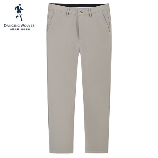 Baila con el lobo [el elástico de cuatro lados seco rápido] elástico transpirable primavera y el verano fáciles de manejar pantalones casuales para hombres de cercanías 701 caqui 33