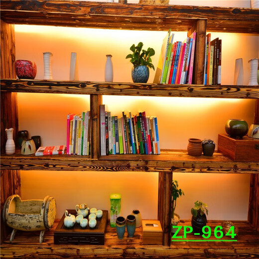 CLCEY书房背景布主播3d立体直播间背景墙简约中式直播视频拍照快手抖音 ZP-3271 2.5米宽+2.5米高(挂钩款)