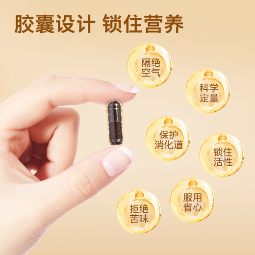 张太和破壁灵芝孢子粉胶囊礼盒72g(0.3g/粒*60粒*4瓶) 礼盒装 破壁灵芝孢子粉胶囊礼盒
