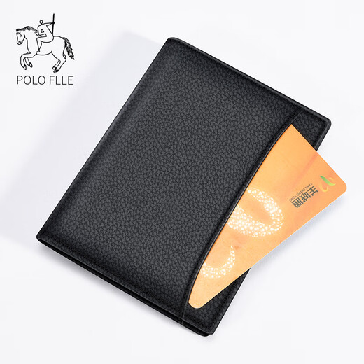 哥比亚保罗驾驶证皮套卡包男款真皮行驶证件保护套男女二合一头层牛皮新款潮 黑色