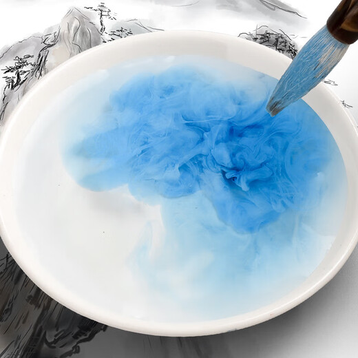 Surada Chinese Painting Pigments Chinese Painting Pigments Chinese Painting Pigment Set Beginner Students Children's Ink Painting Landscape Painting Introduction 18 Colors 6ml Beginner Set SD157 Sketching Mark Pen Painting