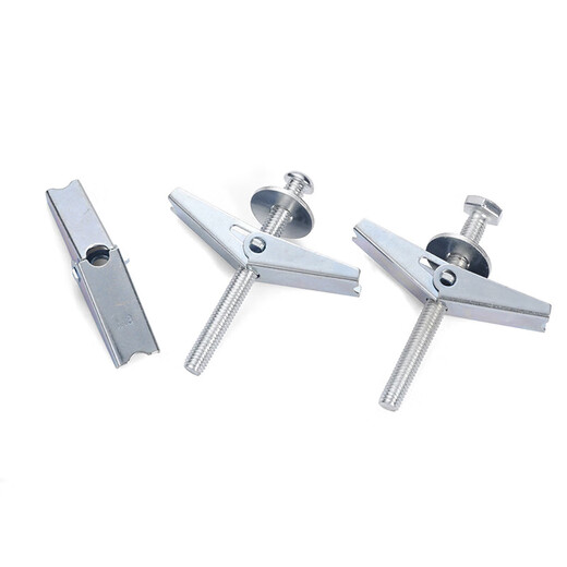 Jinggong (JINGGONG) SZ iron aircraft expansion screw hollow brick wall gypsum board orchid clip umbrella type gecko plug M4M5M6M8-M12 aircraft card M8 (10 pieces)