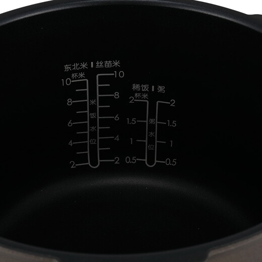 美的（Midea）原厂配件匠造玄钢厚釜电压力锅内胆高压锅内锅配件 5L不带凹点MY-YL50P701