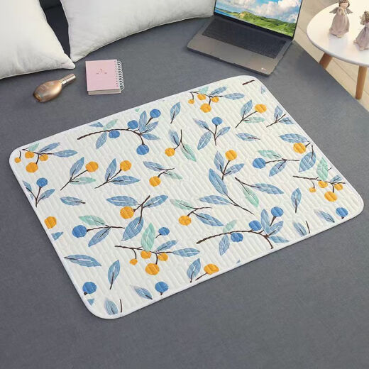 Zi Jiafu Baby Orine Separator Pad, pañales lavables para bebés, almohadilla de cuidado de maternidad, menstruación de verano, almohadilla cuadrada, oso 50*70
