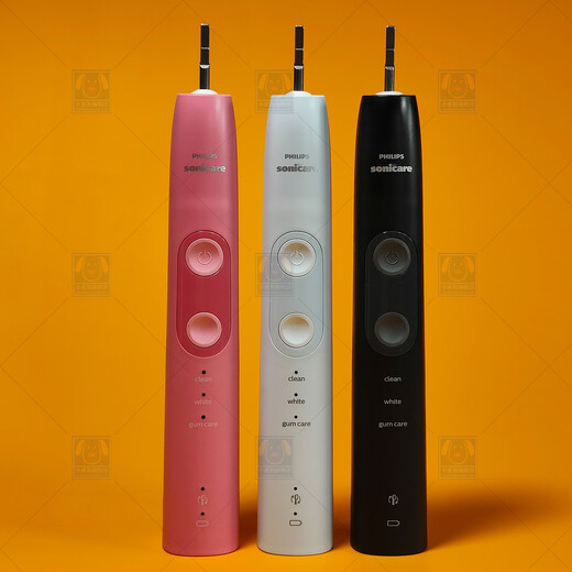 Philips New Anyi Original Sound Wave Electric Brush HX684 Série Adulte HX684B HX684D HX684C HOSHER HOTER GORNE DESTER BRUSH PHILIPS-BULK HX684B Black-Set 1
