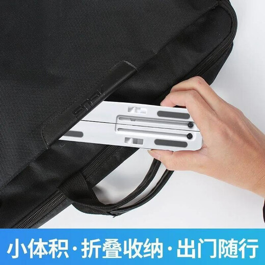 Kaichong Laptop Stand Portable Liftable Adjustable Base Increased Support Rack Desktop Radiator Storage Folding Suspension Base Storage Desktop Bracket White 7.9-17-inch Laptop Tablet Stand丨Freely Adjustable Universal