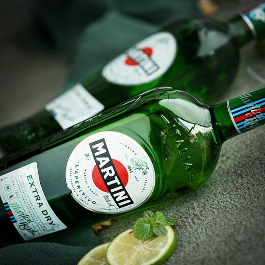 马天尼马天尼（Martini)进口洋酒威末酒意大利  调酒 基酒 配制酒 DIY酒 干威末酒1L