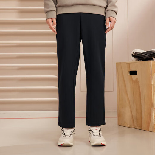 361 Sports pants men's autumn and winter casual sweatpants straight running loose knitted long pants men 652334711D-5