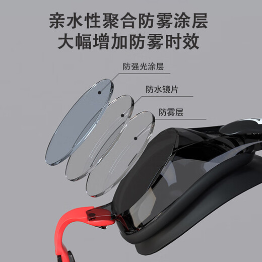 美津浓（MIZUNO）泳衣男速干五分游泳裤防尴尬大码抗氯泳镜泳帽套装A1105TZ黑L