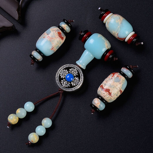 Sarara Accesorios culturales Star Moon Little Vajra Bodhi 108 Piezas Set Pulselas Budistas Baderas Cabeza cuatro sets Diysn3878 Estilo 10 [Tamaño de gran tamaño] Recomendado con 14m-15m