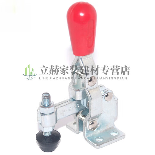 XMSJ焊接压紧机械工装夹具夹持锁夹门栓快速夹钳垂直式快速夹具 12137