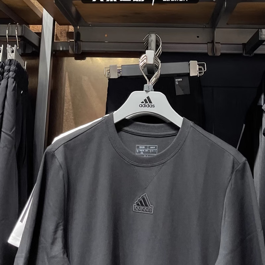 阿迪达斯 （adidas） 短袖男装2024夏季针织透气亲肤柔软跑步运动服男款户外半袖t恤衫 IR5266-黑 180/100A/L