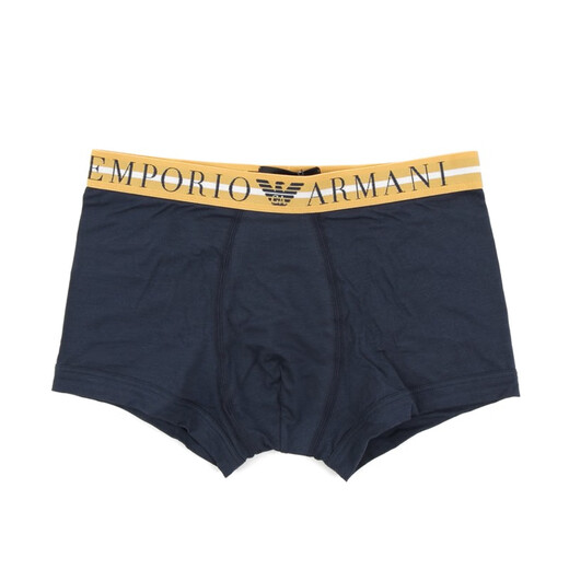 ARMANI/Armani EA 3-piece men's comfortable and fashionable boxer pants boxer underwear 111357 3F723 12082 3 pieces S