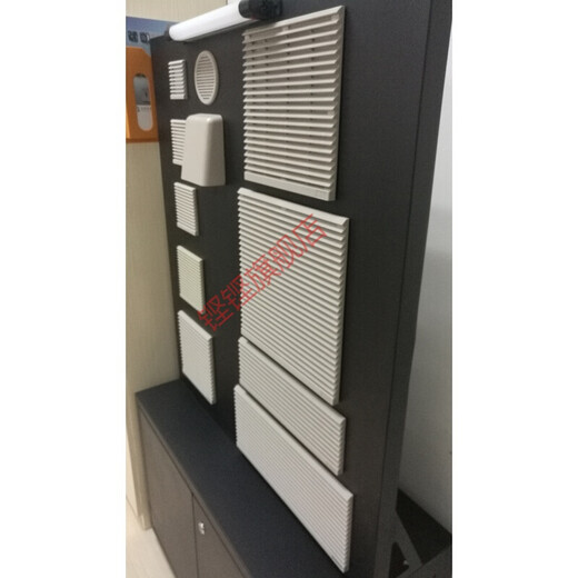 Clcey Electric Box Filtre Ventilateur Armoire d'obturation de chaleur Échappement de petit ventilateur avec filtre 220V24V FKL6626.300 (réseau unique)