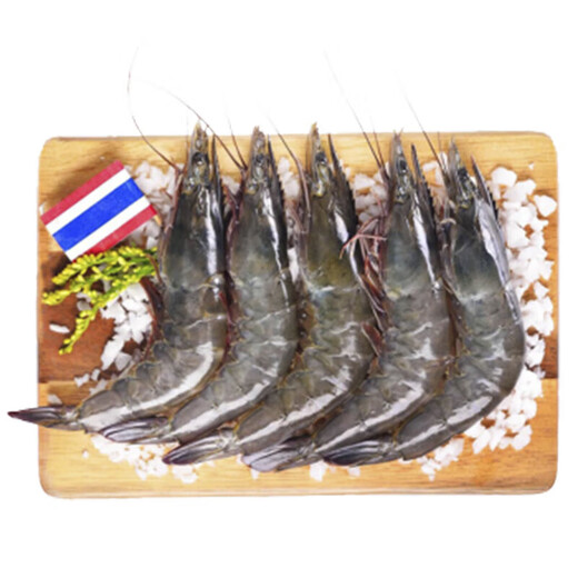 Jingdong Supermarket Overseas Direct Purchase Thai Live Frozen White Shrimp/Queen Shrimp 400g (40/50Specifications) 16-20 pieces/box Hot Pot