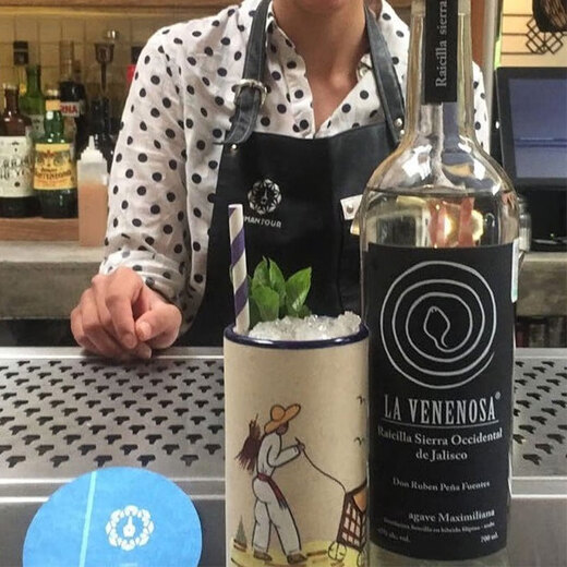 La venenosa tequila (la venenosa) tequila originalflasche aus Mexiko Lexira Tequila ausländischer Wein Neueste Schlange Black Label Tequila 750 ml 1 Flasche
