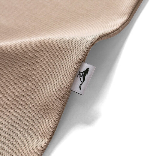 Septemberg (Septwolves) Kurzärärmiges T-Shirt für Herren Maulbeer-Seide Polo-Basishemd für Männer Sommer 5A Antibakterielles Stoff Solid Color Revers Short T. Herren Kleidung 701 (Khaki) 4xl 190/104a