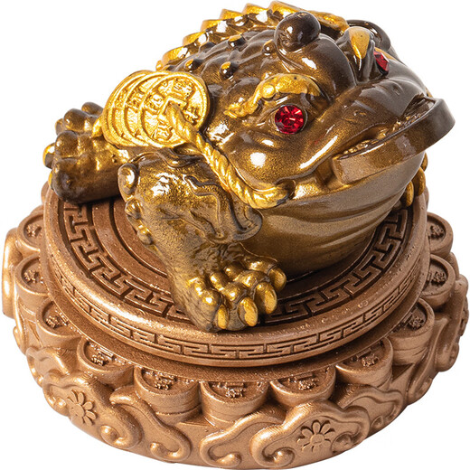 Suxitang Color Changing Tea Pet Boutique Can Keep Time Comes Turn Tea Table Tea Table Rotating Ornament Pet Tea Play Golden Toad Toad Pi Xiu Time Come Turn Pi Xiu Green