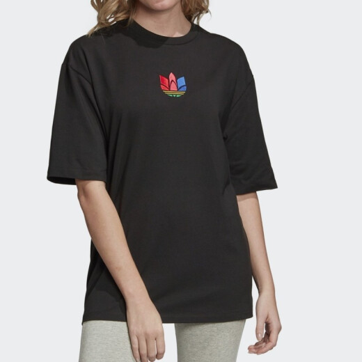 阿迪达斯 （adidas）三叶草女装 新款运动服透气半袖短袖T恤 DW3892 GD2234 S 34